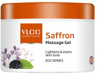 ECO Saffron Massage Gel, Feature : Lighten Skin Evens Skin Tone