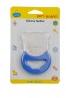 BORN BABIES BEAR SILICON TEETHER RBB1250-BLUE