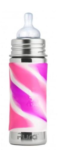 Pura Kiki 11 Oz Stainless Steel Bottle Sippy Cup