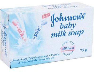 JOHNSON AND JOHNSONS BABY SOAP MILK 75GM