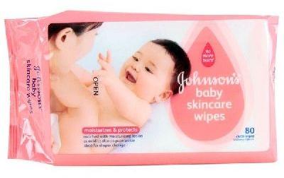 JOHNSON AND JOHNSONS BABY SOFTCARE 80 WIPES