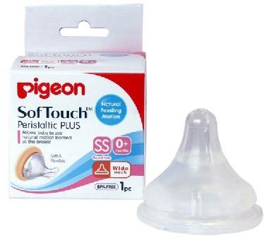 PIGEON NIPPLE PERISTALT PLUS SOFT TOUCH SS 26111