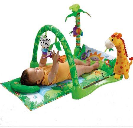 Multi Color Rainforest Musical Gym