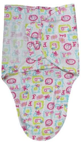 Summer Baby Swaddle Adjustable Infant Wrap - Pink/White