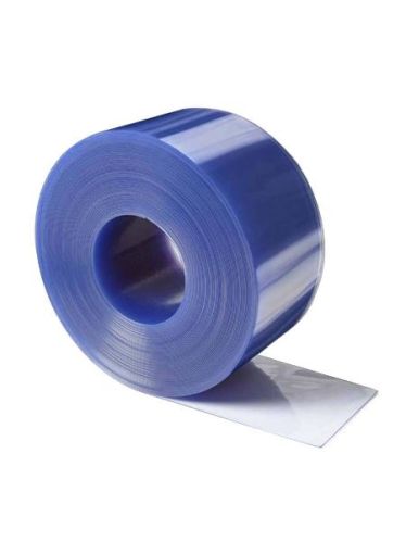 Transparent Blue PVC Strip Curtain