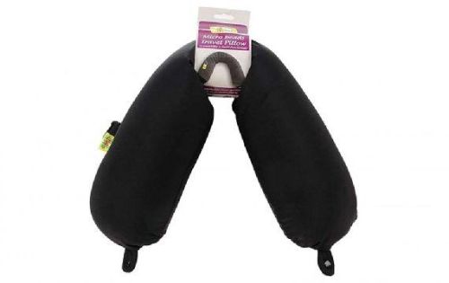 Viaggi Multifunctional Microbeads Pillow : Black