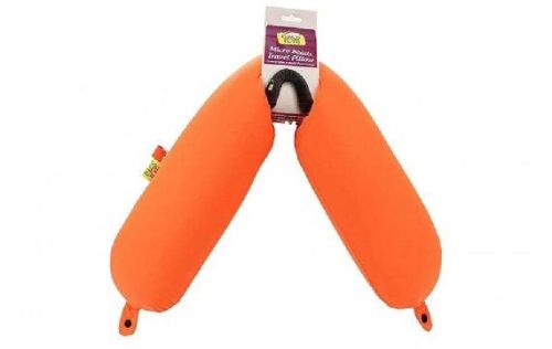 Orange Viaggi Multifunctional Microbeads Pillow