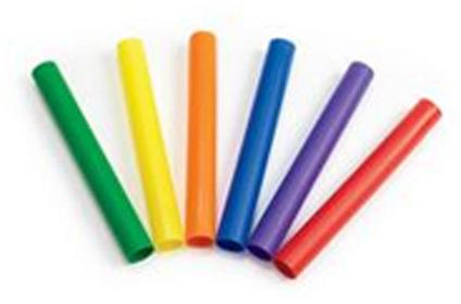 Plastic Relay Batons