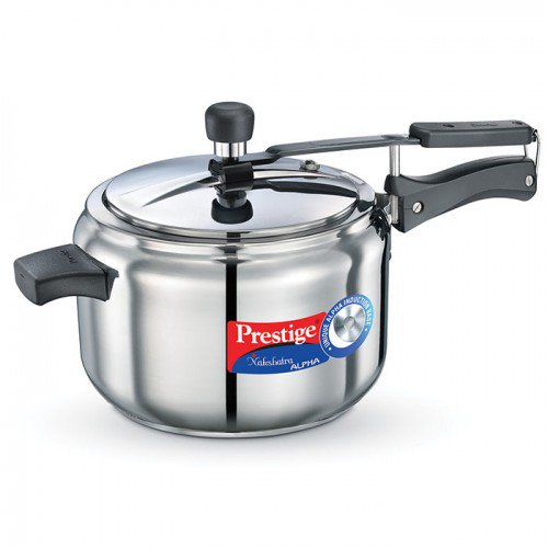 Nakshatra Alpha SS Pressure Cooker 5 Litre