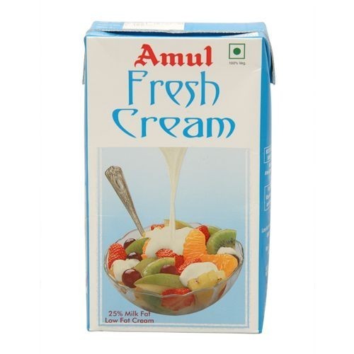 Amul Fresh Cream, For Restaurant, Home Purpose, Office Pantry, Packaging Type : Tetra Pack