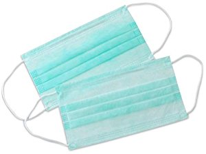 Disposable face mask, Application : Clinical, Hospital