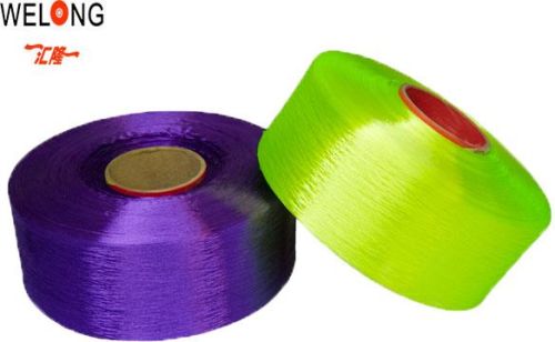 PET FDY Filament Yarn, Brand Name : WELONG, Technics : dope dyed