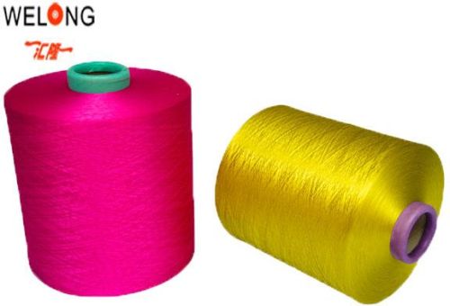 PET dty Polyester Texturized Yarn, Brand Name : WELONG