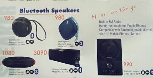 Bluetooth Speakers