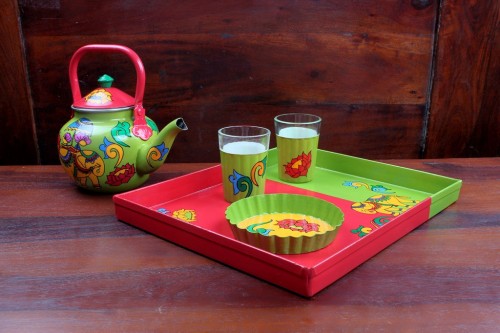 Hand Painted Stainless Steel Kettle