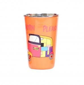 Steel Tumbler Big-Auto Orange