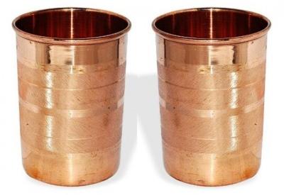 Copper Tumbler Luxury Glass Cup