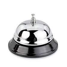 Stainless Steel Antique Table Bell, For Office, Hospital, School Etc.