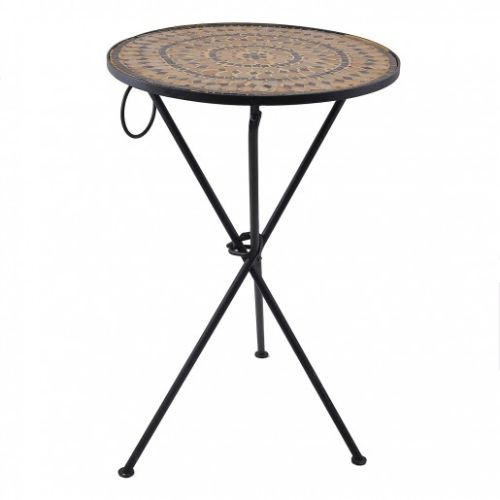 Foldable Mosaic Table