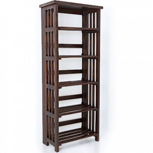 Folding Wooden Bookshelf