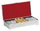 3 In 1 Silver DryFruit Box