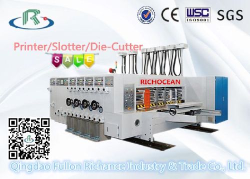 7 Series 4-Color Flexo Printing Slotting Die Cutter