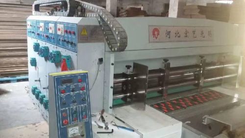 Second Hand Used 2200-900 Mm 3 Color Printing Die Cutting Machine