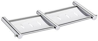 Stainless Steel Double Bathroom Soap Dish