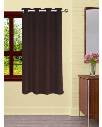 Coordinating Tie Back Lushomes Fabiana Brown Curtains