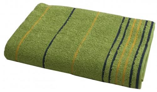 (450 GSM) Lushomes Green Ultra Soft Men Bath Towel