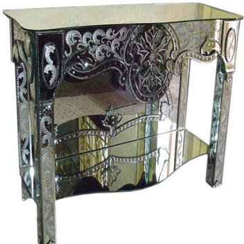 Console With Mirror