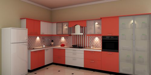 L Shaped Kitchen