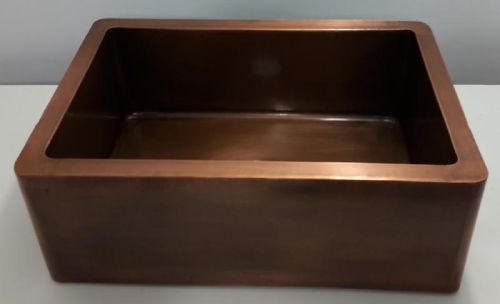 4001 Front Apron Copper Kitchen Sink