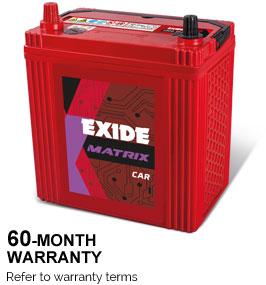 Exide Matrix Red Batteries