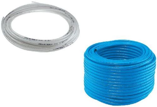 PVC Braided Hose, Color : Clear, Blue