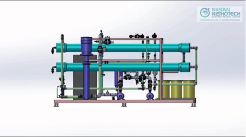 Food Grade Resin Reverse Osmosis Plant, For Laboratory, Capacity : 100-1000L