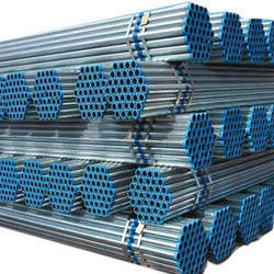 Non Polished Galvanized Iron Round Pipes, For Construction, Industrial, Chemical Handling, Certification : ISI Certified