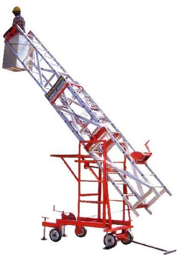 Aluminium Tiltable Variation Degree Ladder, Feature : Provided With Safety Limits, Safety Door, Tool Tray