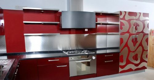 Metal Modular Kitchen