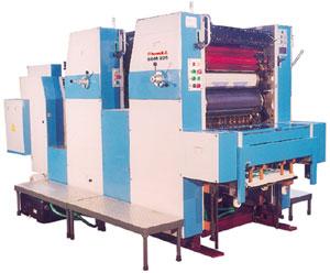 Two Colour Sheetfed Offset Printing Machine