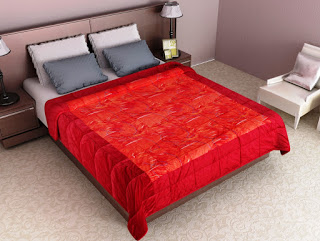 Anmol Double Bad Velvet Quilt, Size : 80*100 Inch