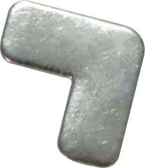 Aluminium L Patti Clamp, Color : Silver