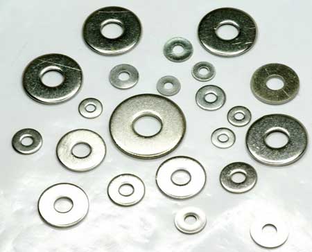 Low Carbon Steel Spring Washers, For Industrial, Standard : ANSI