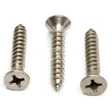 Stainless Steel CSK Screws, Surface Treatment : Zinc Plated