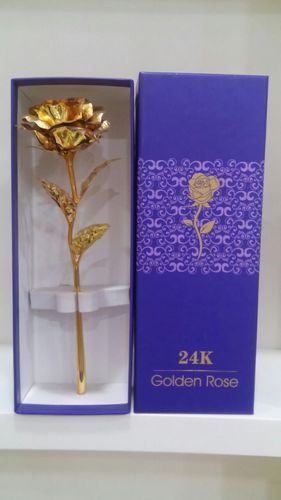 Gold Plated Rose