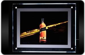 LED Illuminated Crystal Frame