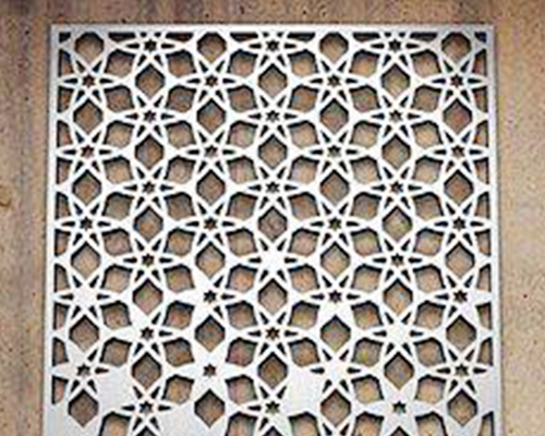 Laser Cut Metal Screen