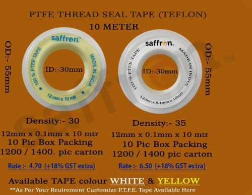 PTFE Thread Seal Tefflon Tape
