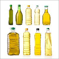 Glass Plastic Oil Bottle