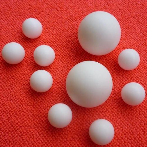 Round PTFE Balls, Color : White